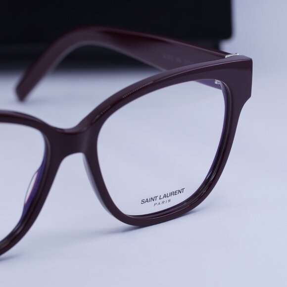 Final Price! Saint Laurent SLM33 006 Burgundy Eyeglasses 53mm main image 10